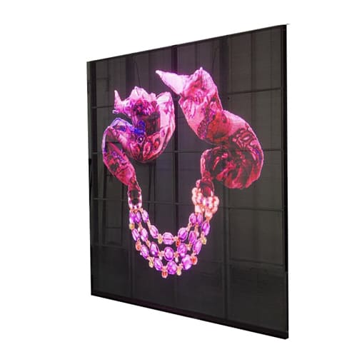 Glass LED Cabinet type Glass Media Facade